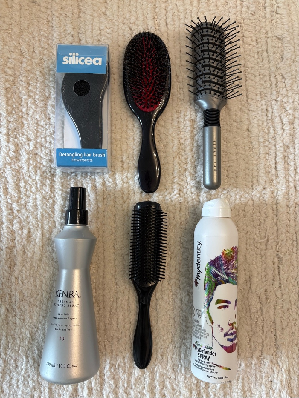 Kenra Thermal heat protecting Styling Spray + Dry Spray – Professional Hair Care